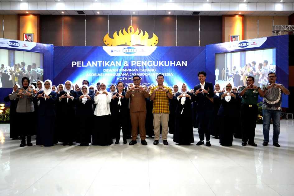 Wakil Wali Kota M. Rafieq Kukuhkan Pengurus APJI Metro, Dorong Kemajuan Sektor Jasaboga