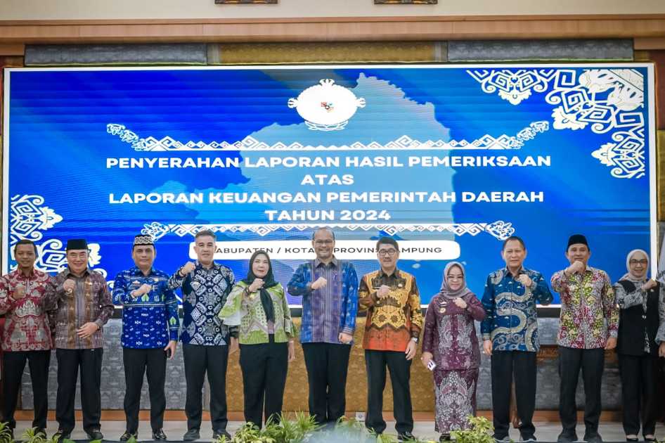 Di Bawah Kepemimpinan Bambang–Rafieq, Metro Kembali Raih WTP dari BPK